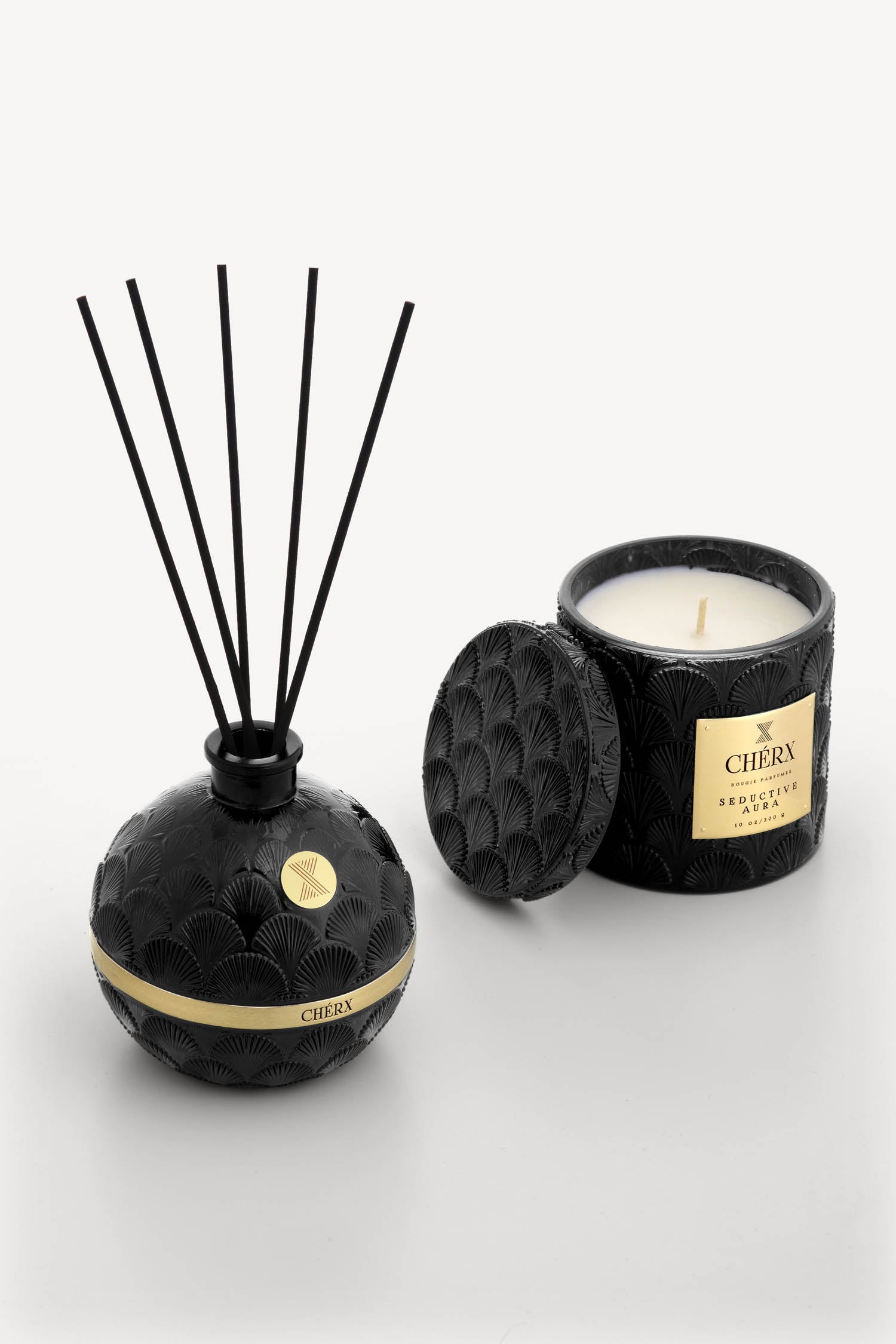 Seductive Aura Reed Diffuser & Jar Candle Set
