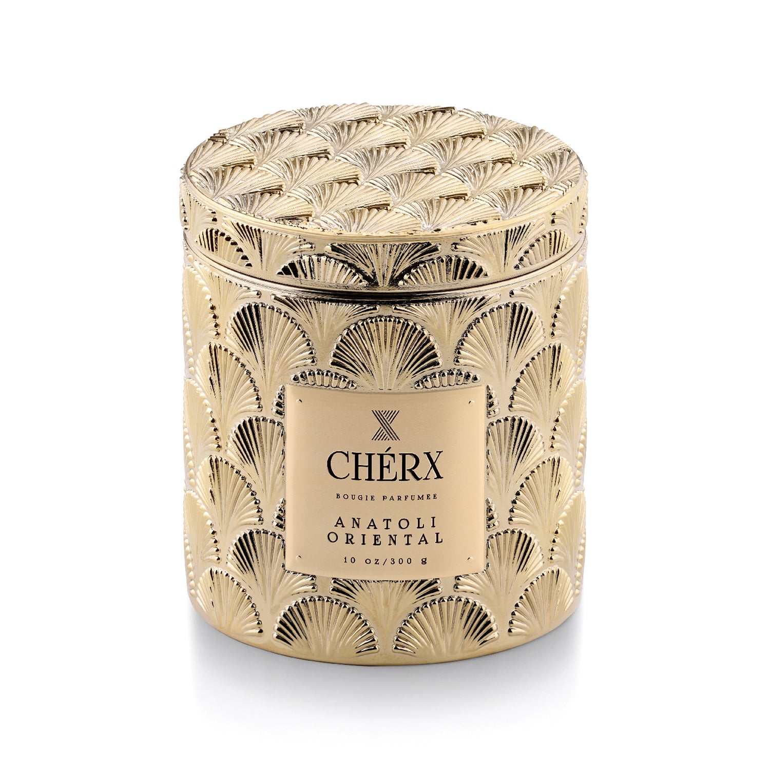 Anatoli Oriental Glass Jar Candle