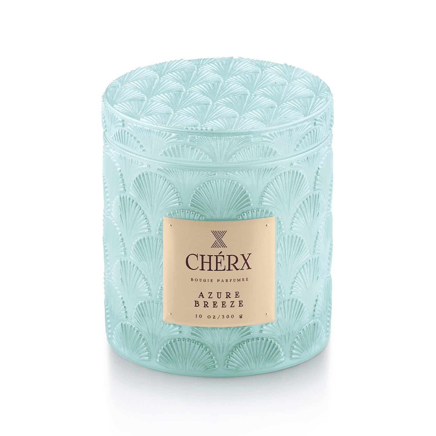 Azure Breeze Glass Jar Candle