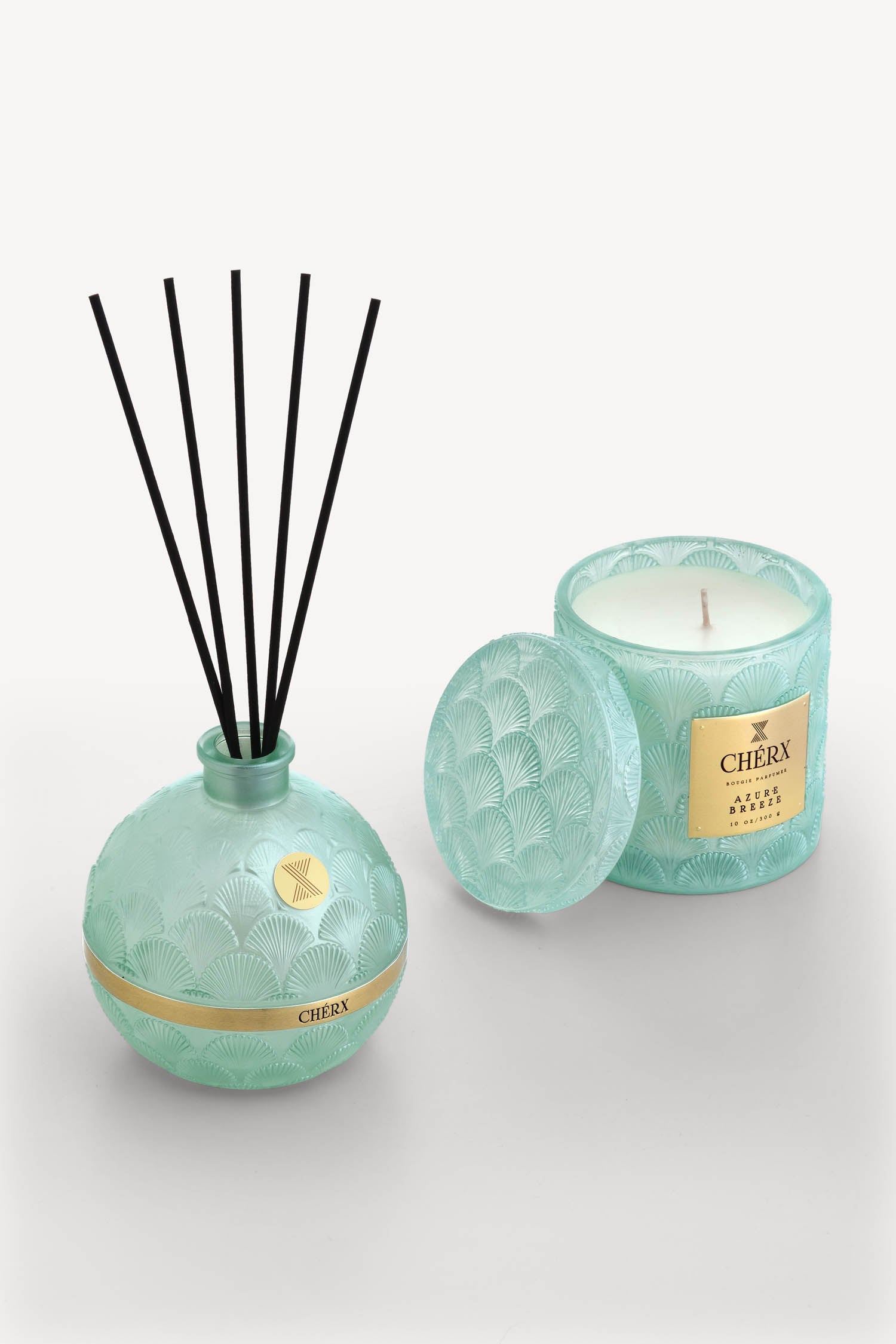 Azure Breeze Reed Diffuser & Jar Candle Set