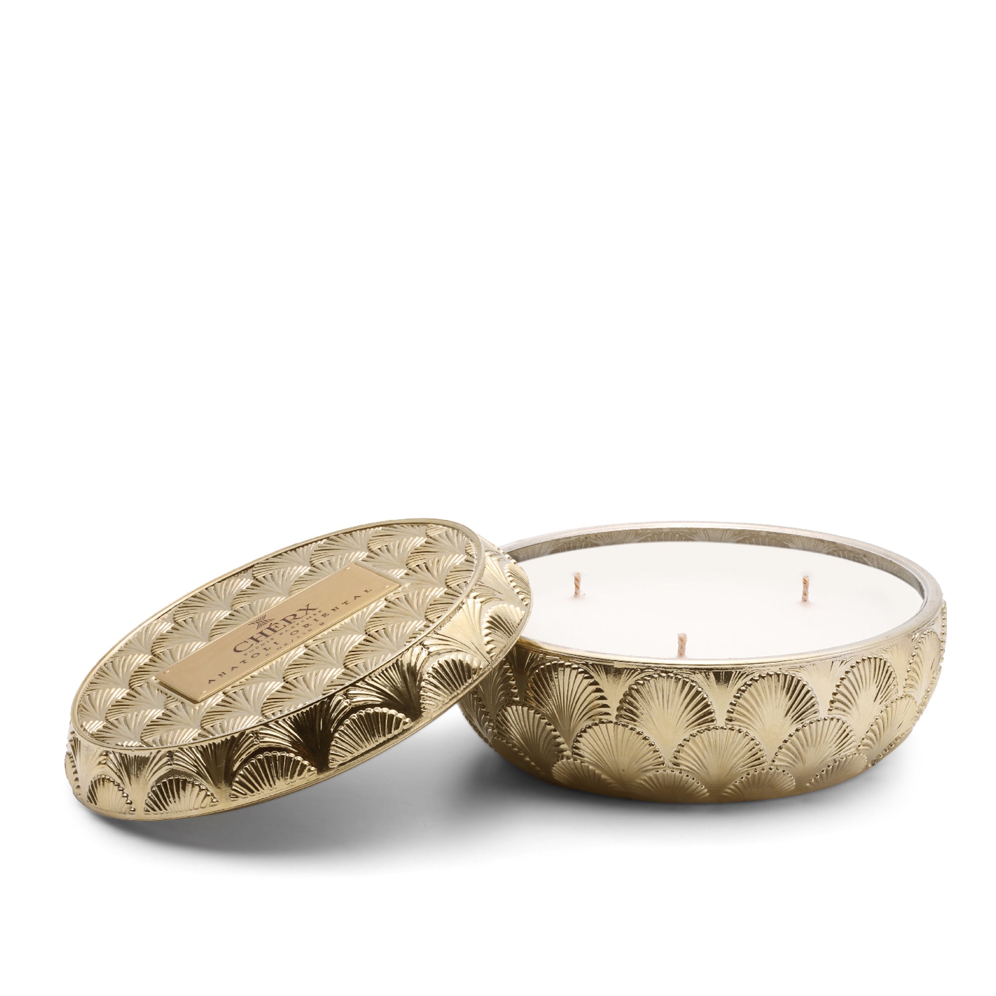 食器 candle Anatoli Oriental Glass Bowl Candle – CHERX